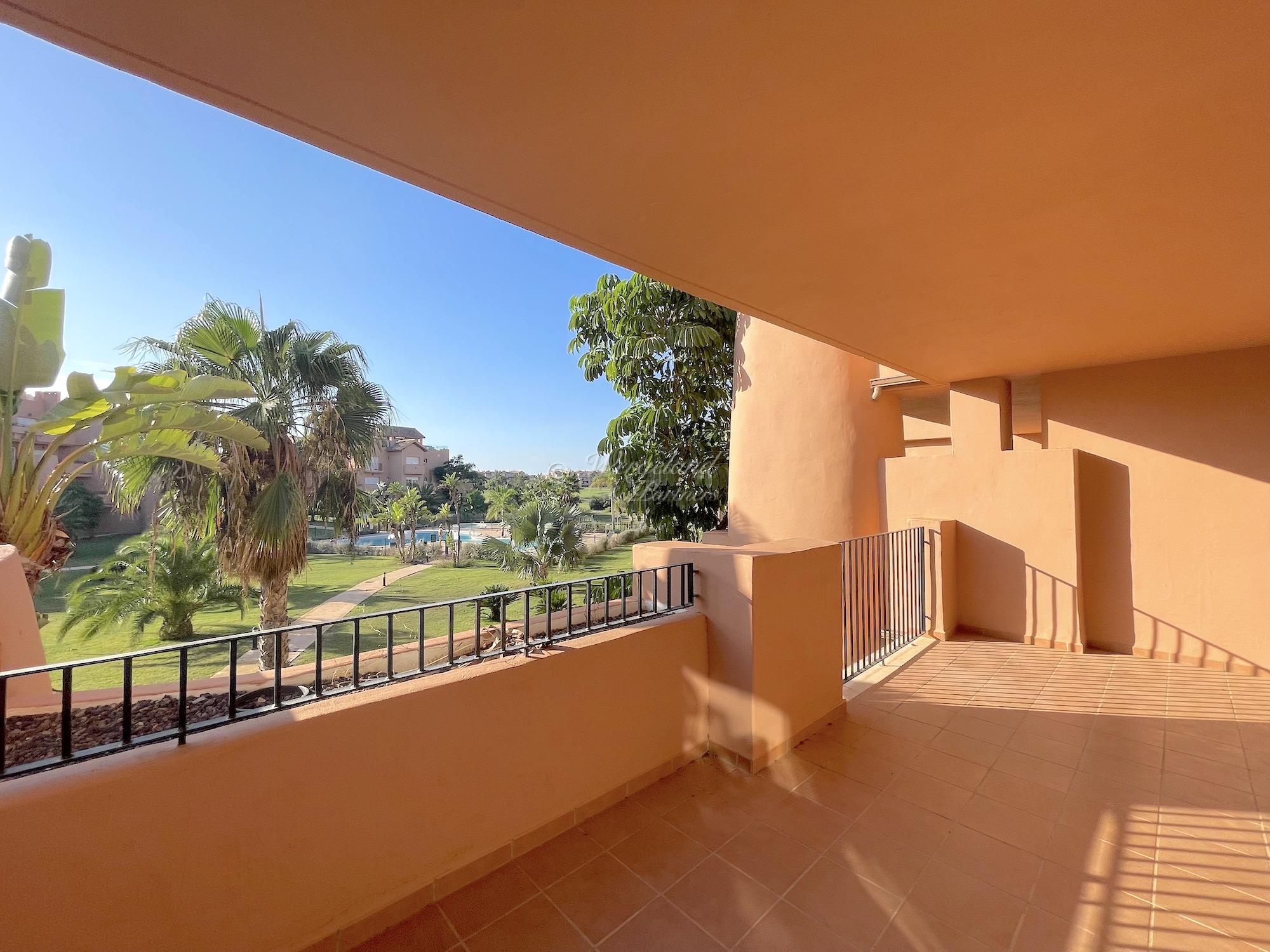 3 Bedrooms furnished The Residences 1st floor apartment, pool- and golf view [10711]