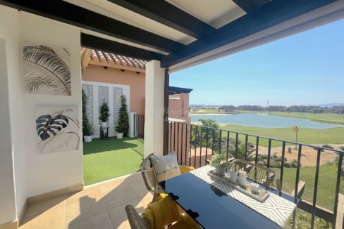 Terrace dining Under Roof View